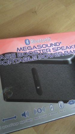 Portable Speaker & Power Bank