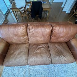 Aniline Full Leather Sofa