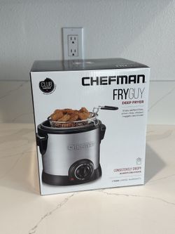 Chefman 1 Liter Deep Fryer With Removable Stainless Steel Basket