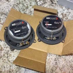 MB Quart 5.25” Car Speakers (Pair)