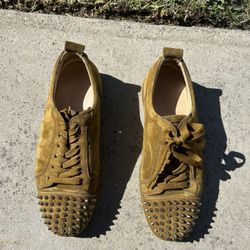 Christian Louboutin Louis Junior Spikes Low-Top Sneakers