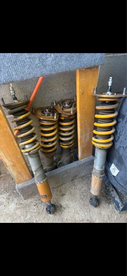 Mitsubishi lancer Evolution X Ohlins coilovers