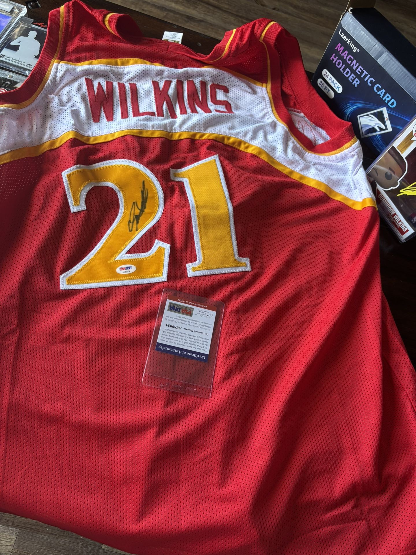 Signed Basketball Jersey