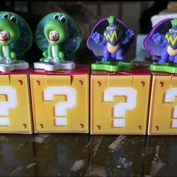 Mcdonalds the super mario galaxy toys