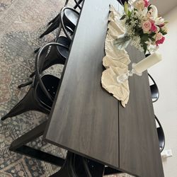 Large Dining Table Set