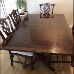 Dining Table With 6 Chairsm