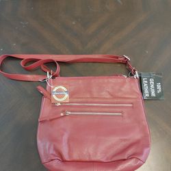 Great american leatherworks handbag , genuine leather . brand new