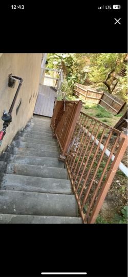 Metal rail