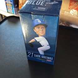 Zack Greinke Dodgers Bobblehead 2014