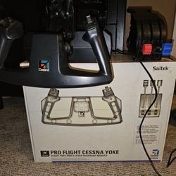 Saitek Pro Flight Cessna Yoke For Flight Simulator 