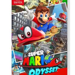 Super mario Odyssey Nintendo Switch game
