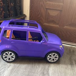 Barbie Purple Car 