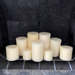 Pottery Barn Centerpiece Candles