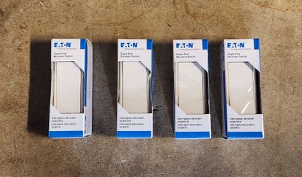 Eaton Single Pole Switch (20 Amp) *NEW* 50% OFF