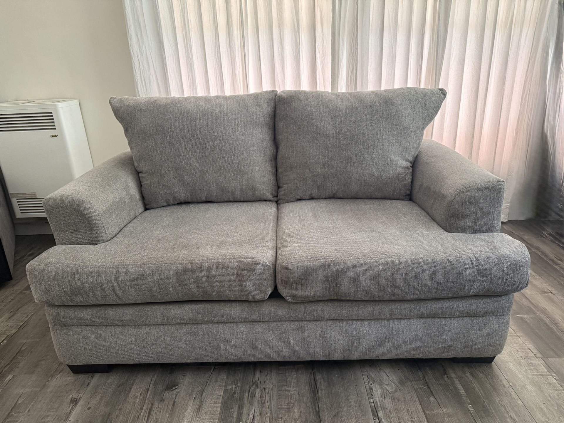 Gray Loveseat