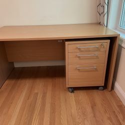 Desk, Bookcase and File (Full Office Set)