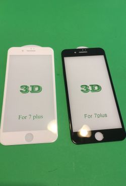 3D TEMPER GLASS FOR IPHONE 7 PLUS