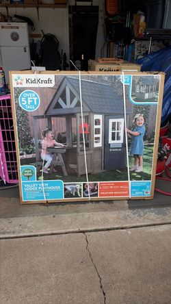 KidKraft valley view lodge playhouse