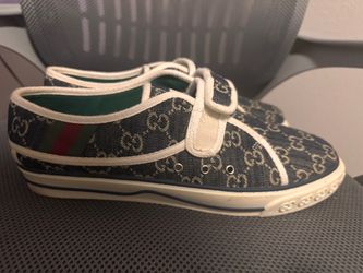 Gucci GG Denim Low-Top Sneakers
