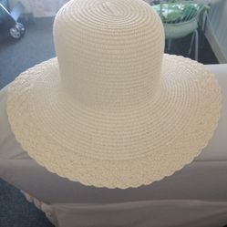 Straw Hat Beige 