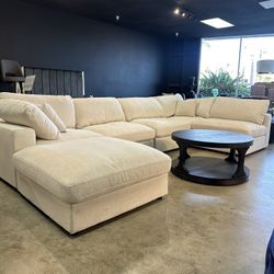 Modular Sectional “ Cloud “ Sofa - Large Couch With Ottoman 
