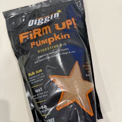 Diggin firm up Pumpkin Dog Digestive Aid (BRAND NEW!) 