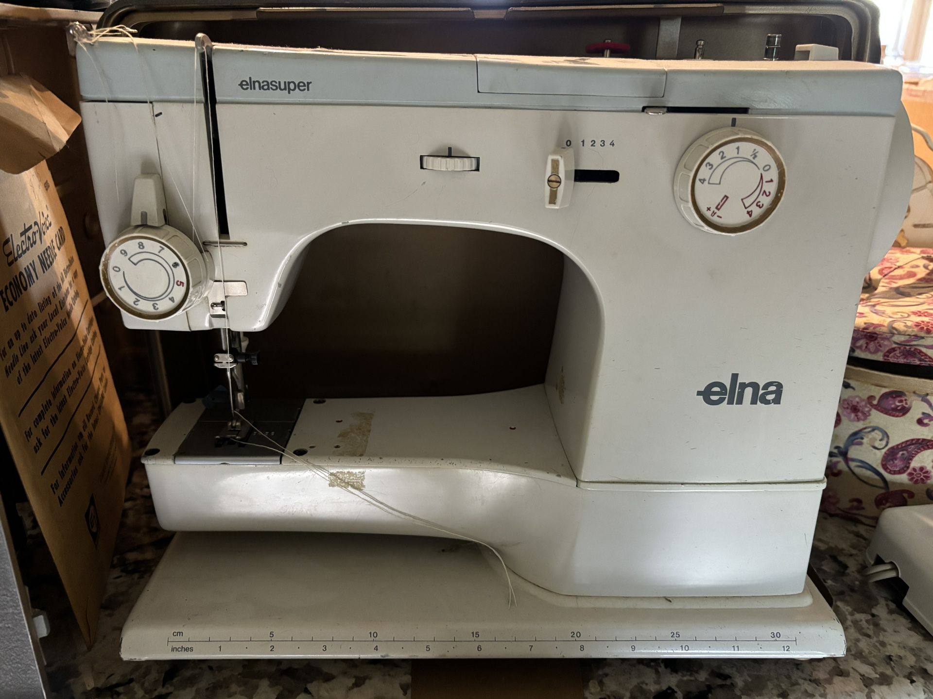 1969 Elna Sewing Machine 62c