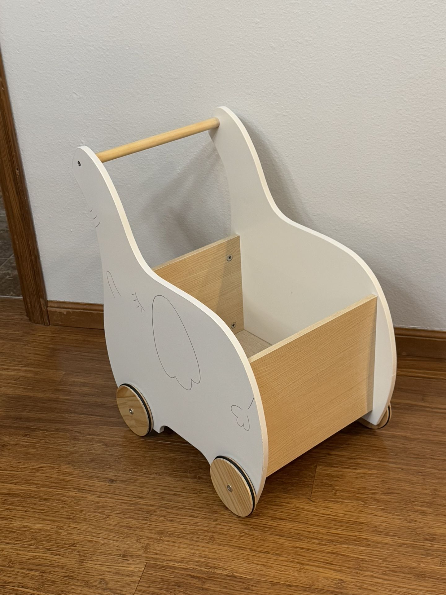 Baby Push Walker/Elephant Shape, Toddler Shopping Cart - for Boys And Girls