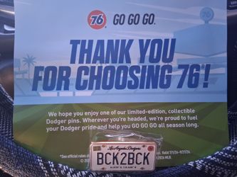 Dodgers 76 Pin