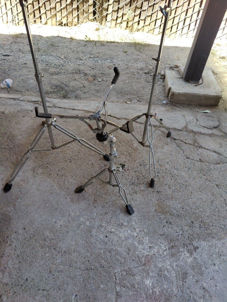 Snare And Cymbal Stands 