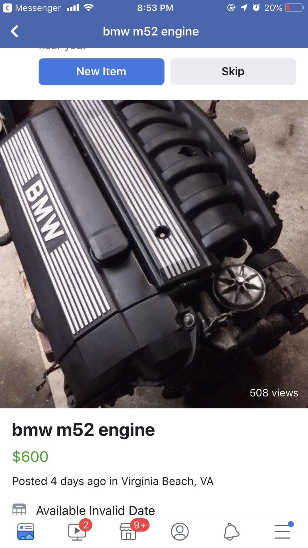 M52 Engine Sticker Bmw m52 engine for Sale in Portsmouth, VA - OfferUp