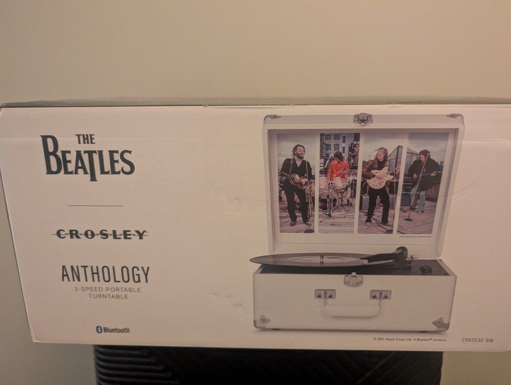 Brand New The Beatles Anthology Crosley Record Player