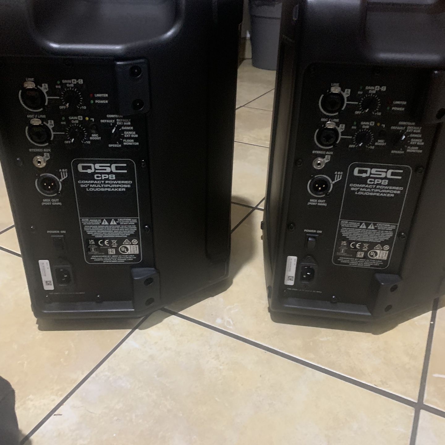 Qsc Speakers For Sale Or Trade For a Controller 