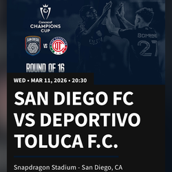 San Diego FC Ticket