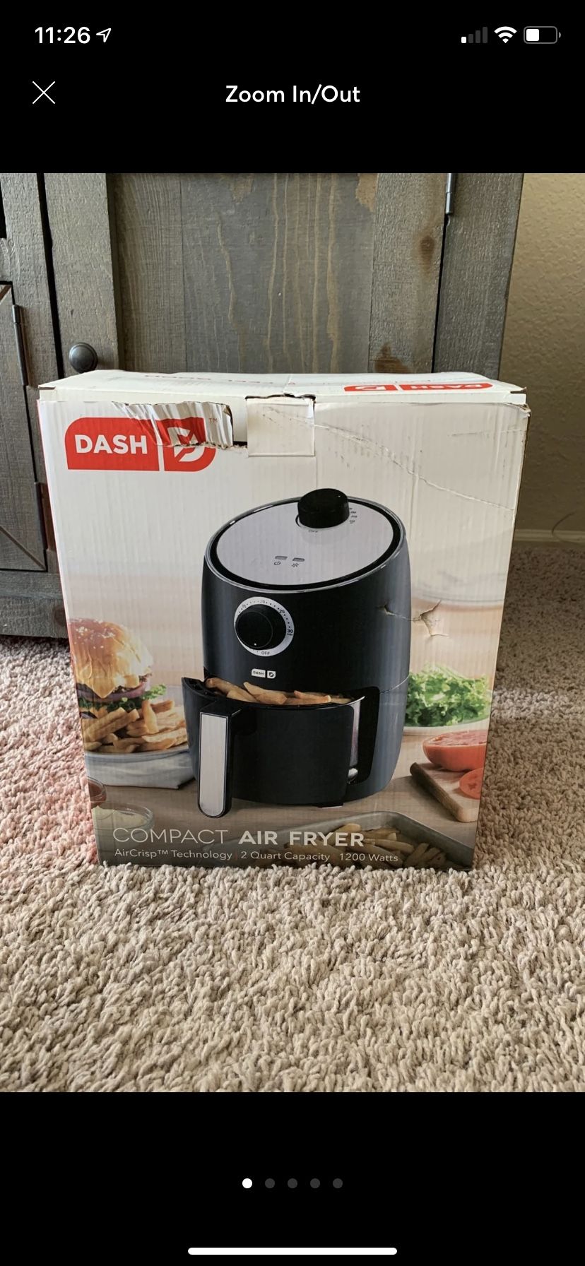 NWT Dash Compact Air Fryer