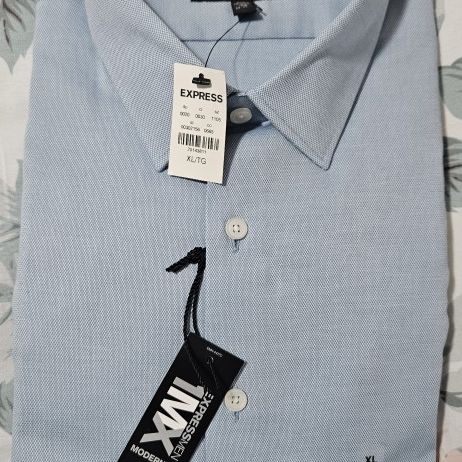 slim fit dress slacks Non-Iron Cotton Check Dress Shirt with Contrast Trim