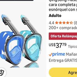 2pc Snorkel For Adult 