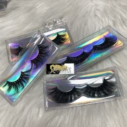MINK LASHES 3D and 5D 25mm ON HAND