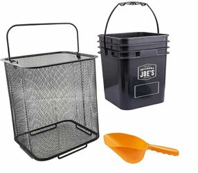 Oklahoma Joe's (contact info removed)W01 Pellet Bucket Kit, Black