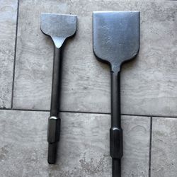  2 Chisel Kit For Jackhammer Drill 