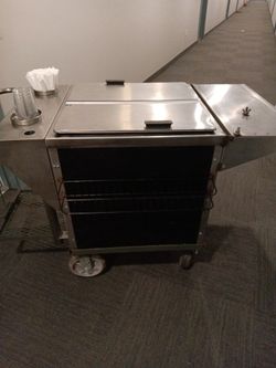 Stainless Steel Food Cart