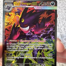 Mega Gengar Ex Ascended Heroes Pokemon