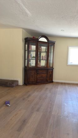 Solid wood cabinet