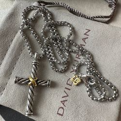 David Yurman Cross Necklace