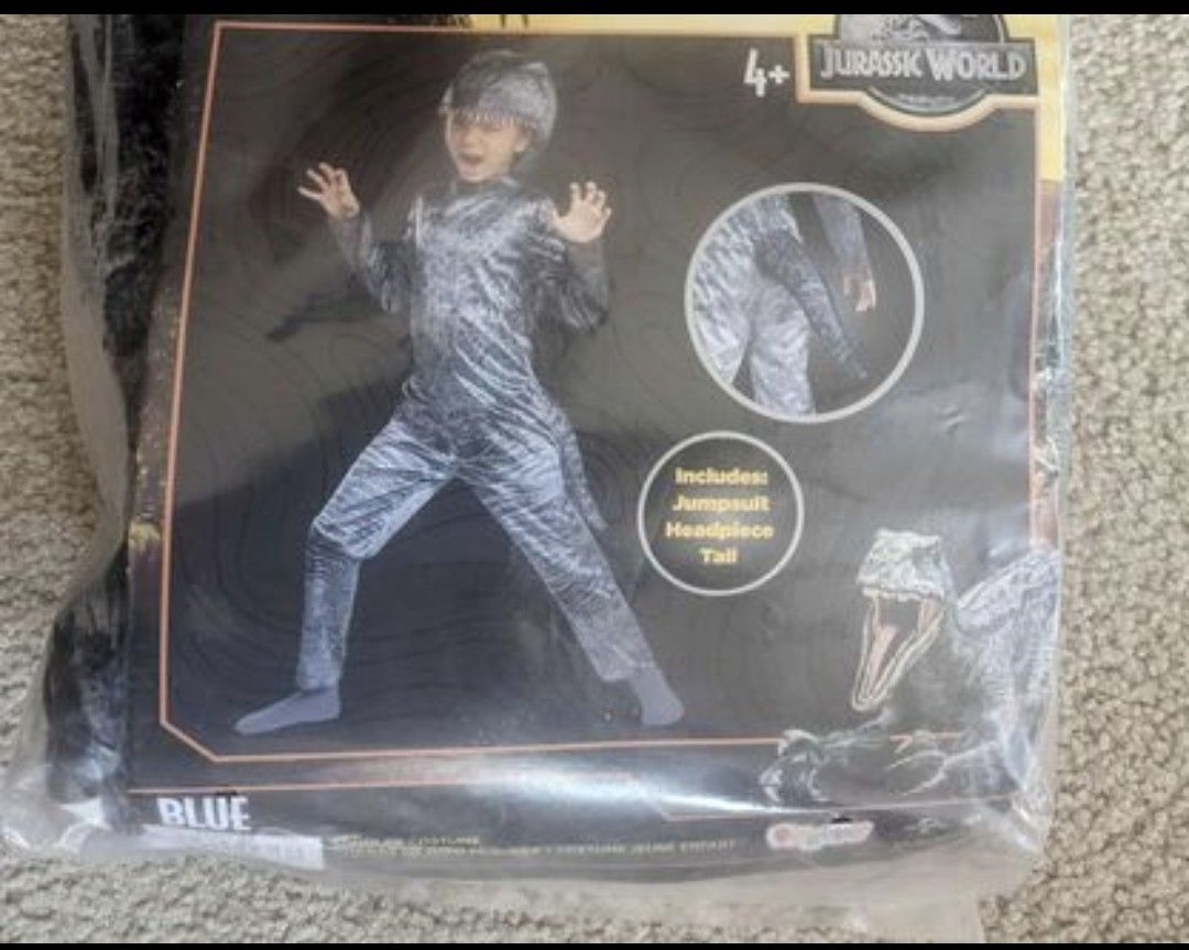 Dinosaur Halloween Costume Size 4-6