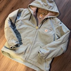 Vintage Carhartt Sherpa Lined Work Jacket