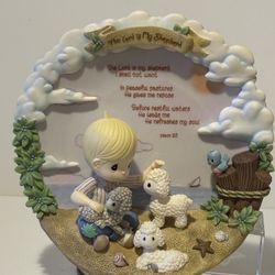 Precious Moments Walking In Faith plate set