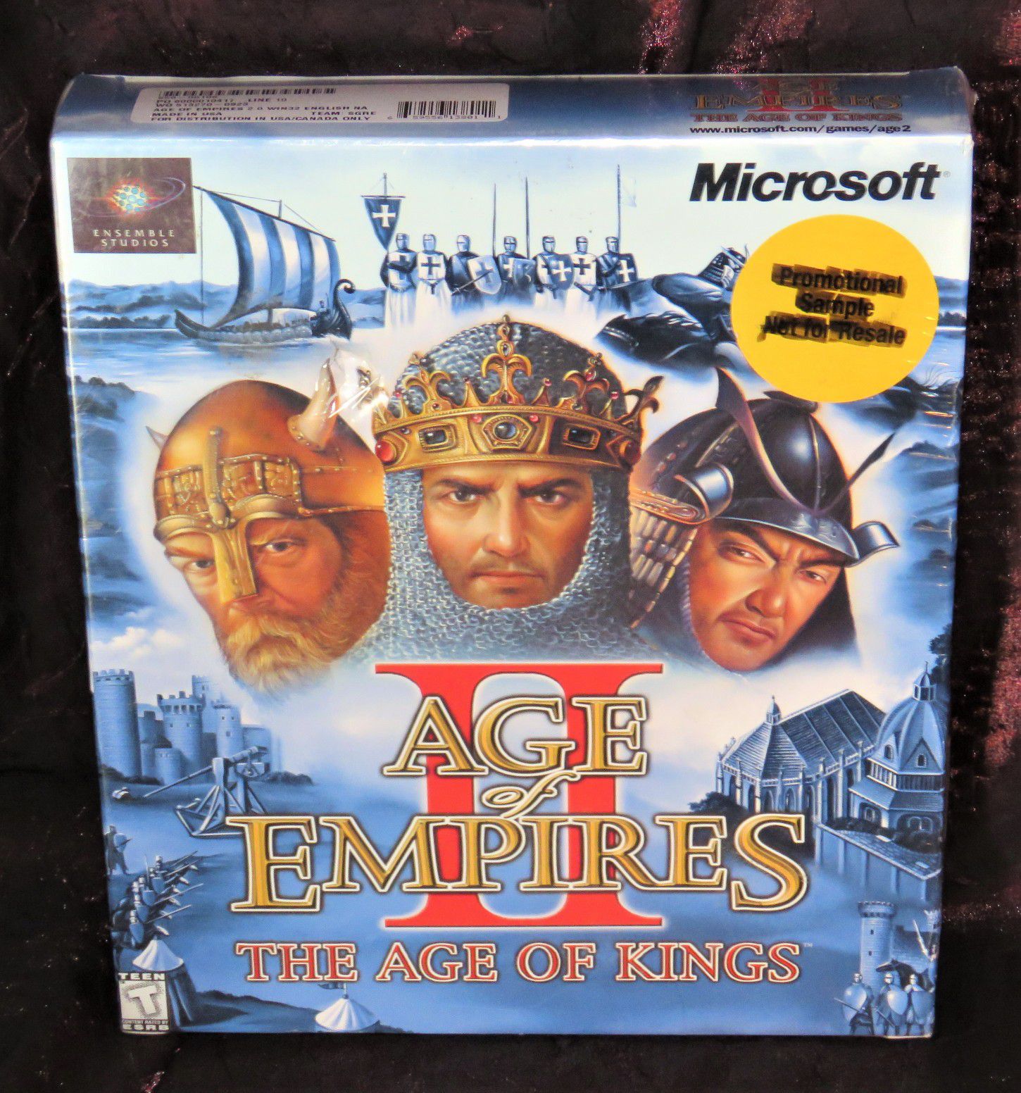 Age Of Empires 2 - New Sealed/Unopened Big Box PC Game