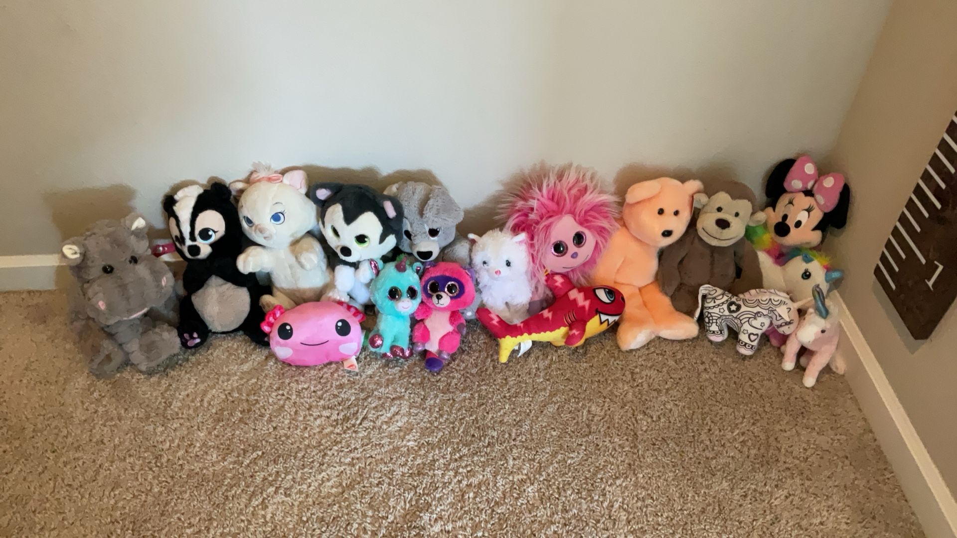 A Whole Pile Of Stuffed Animals