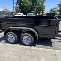 8x10x2 Dump Trailer